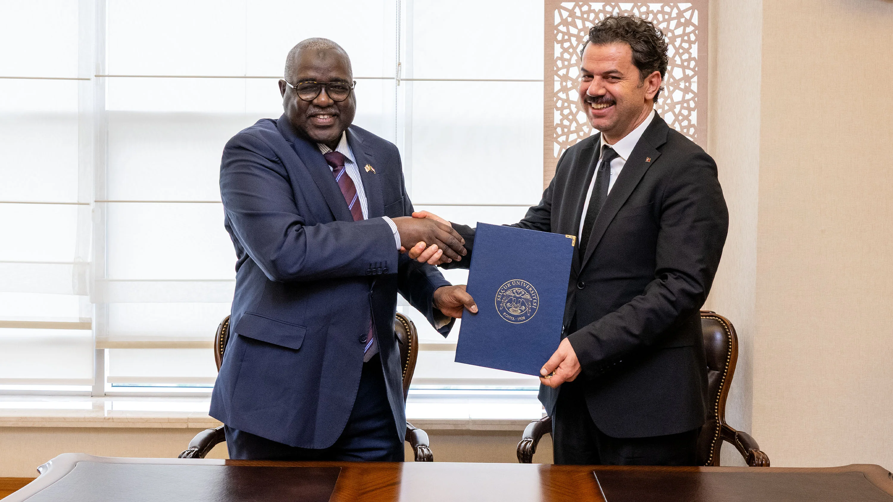 Selçuk Üniversitesi ile Sudan Üniversitesi arasında akademik iş birliği